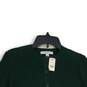 NWT Brooks Brothers Womens Green Cable Knit Long Sleeve Cardigan Sweater Size L image number 3
