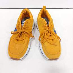 Champion Yellow Lace-Up Athletic Sneakers Size 11 alternative image