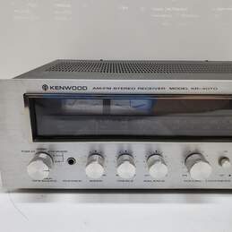 Vintage Kenwood AM-FM Stereo Receiver Model KR-4070 Untested alternative image