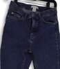 Womens Blue Distressed Denim Medium Wash Pockets Skinny Leg Jeans Size 8 image number 3