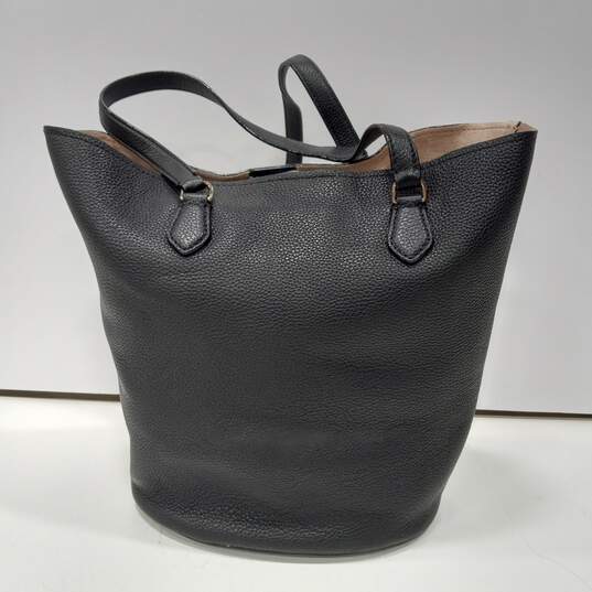 Kate Spade New York Black Leather Tote/Shoulder Bag/Purse image number 2