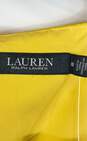 Lauren Ralph Lauren Women Yellow A-Line Dress Sz 16 image number 3