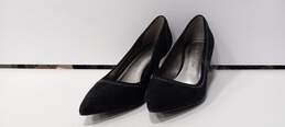 AK Anne Klein iflex Black And Silver Pointed Toe Heels Size 9.5M