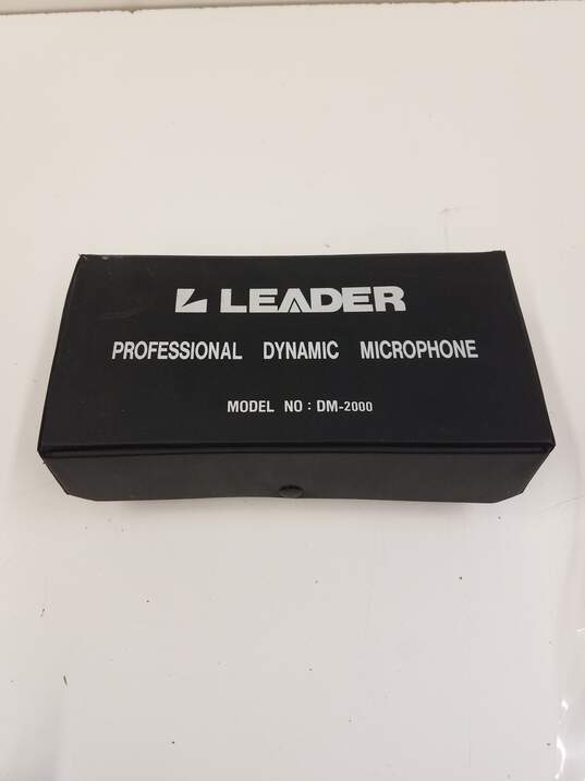 Leader Professional Dynamic Microphone DM-2000 image number 1