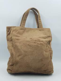 Authentic D&G Brown Faux Fur Tote Bag alternative image