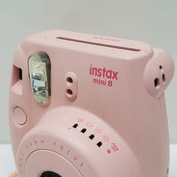 Fujifilm Instax Mini 8 Light Pink 60mm Focus Range .6m Lens alternative image