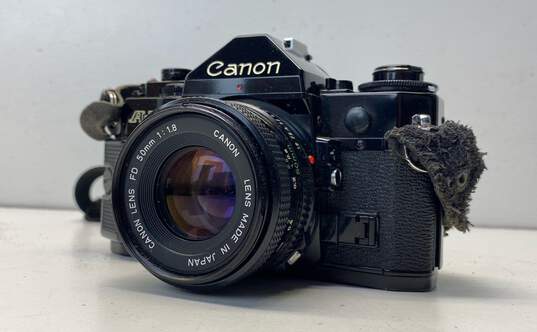 Canon A-1 SLR Camera w/ Accessories image number 4