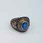 10k Gold Blue Spinel 1966 Northwestern High Class Ring Sz 5 1/2 8.0g image number 6