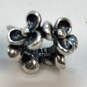 Designer Pandora S925 ALE Sterling Silver Fower Spacer Beaded Charm image number 3