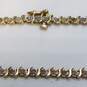 10K Gold Diamond Tennis Bracelet 5.6g image number 5