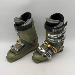 Genfactory Mens Olive Green Adjustable Strap Bumps 8 Snowboarding Boots Size 4 alternative image