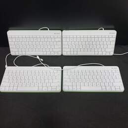 Bundle of 4 Logitech Wired Keyboard for iPad alternative image