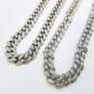 Iced Out Men's Cuban Crystal Chain Necklace collection image number 1