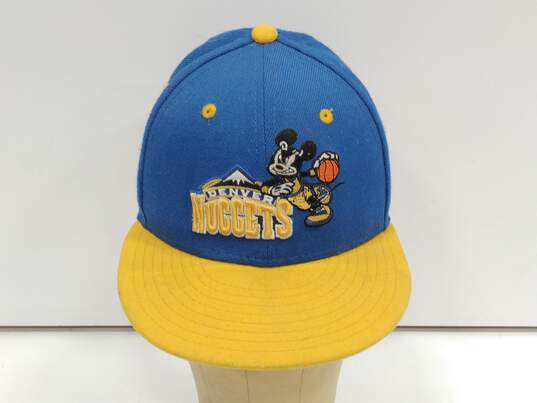 New Era NBA Denver Nuggets Boys' Flat Brim Hat image number 1