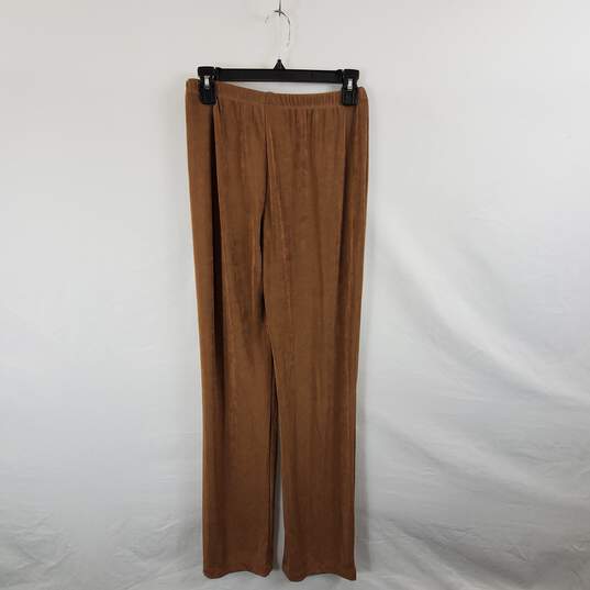 Chico's Women Brown Pants Sz 4/6T NWT image number 2
