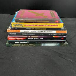 8pc Bundle of Assorted Game Instruction Manuals