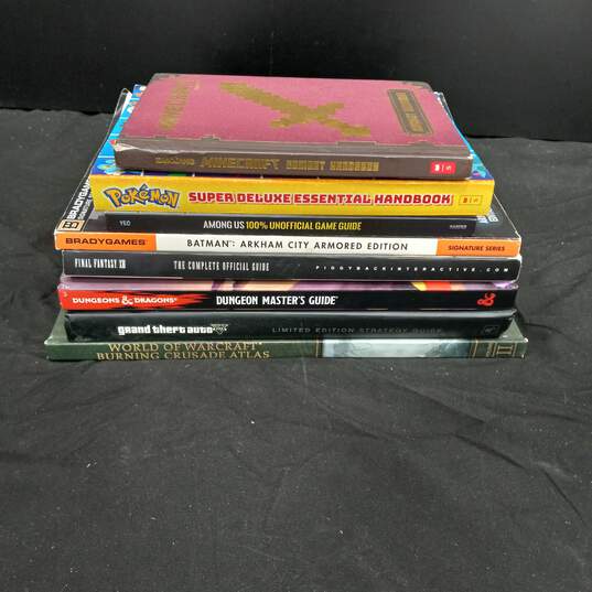 8pc Bundle of Assorted Game Instruction Manuals image number 1