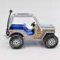 VTG Tonka Silver Pressed Steel Off Road Jeep Dune Buggy w/ Roll Cage & Trailer image number 2