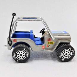 VTG Tonka Silver Pressed Steel Off Road Jeep Dune Buggy w/ Roll Cage & Trailer alternative image