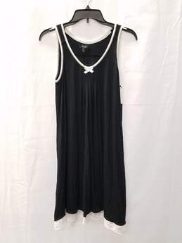 Simply Vera Missy Sleep Lounge Black Dress Women's Size S (NWT)