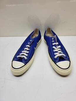 Converse Chuck Canvas Shoes Low Sneakers Rush Blue Sz 8.5