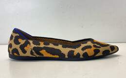 Rothy's The Point Pointed Toe Flats Cheetah Print 6.5