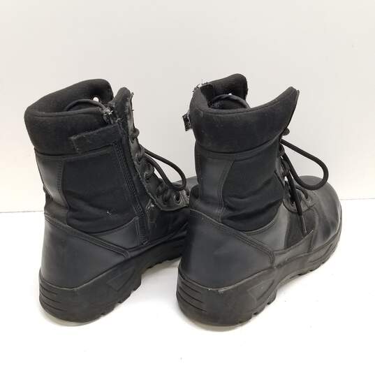 Response Gear Men's Black Tactical Combat Boots Size 12 image number 4