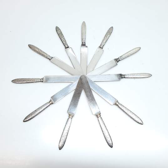 Silver Plate Cutlery Co. | Set of 11 Butter Knives image number 1