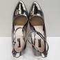 Top Shop Giddy Silver Heels Women's Size 11.5 image number 5