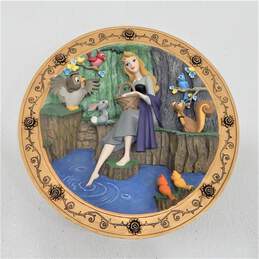 Disney Sleeping Beauty 3D Collectible Plate Once Upon A Dream Limited Ed. COA alternative image