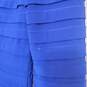 Adrianna Papell Royal Blue Ruffled Dress Sz 14P image number 6