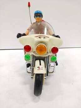 Vintage 1984 Son AI Toys Battery Opperated Highway Jumbo Police Motorcycle alternative image