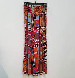 NWT Womens Multicolor Aztec Elastic Waist Pull On Causal Pants Size Medium