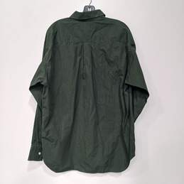 Men's Banana Republic Fir Green Dress Shirt Size L alternative image