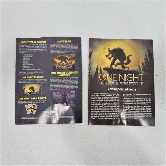 One Night Ultimate Werewolf Card Game Bezier image number 4