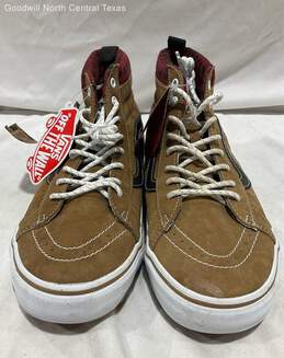 VANS Off The Wall Brown Sneaker Athletic Shoe Unisex Adults 10.5