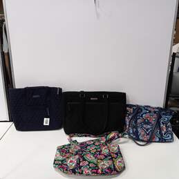 4pc. Bundle of Women's Vera Bradley Assorted Style Bags