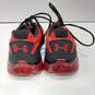 Under Armour Men's XStorm Black & Red Running Shoes Size 11 image number 4