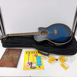 Ibanez AEL20E-TBS-27-03 Blue Sunburst Acoustic Guitar