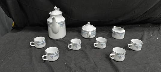 9pc Vintage Laklain Angel Porcelain Tea Set image number 4