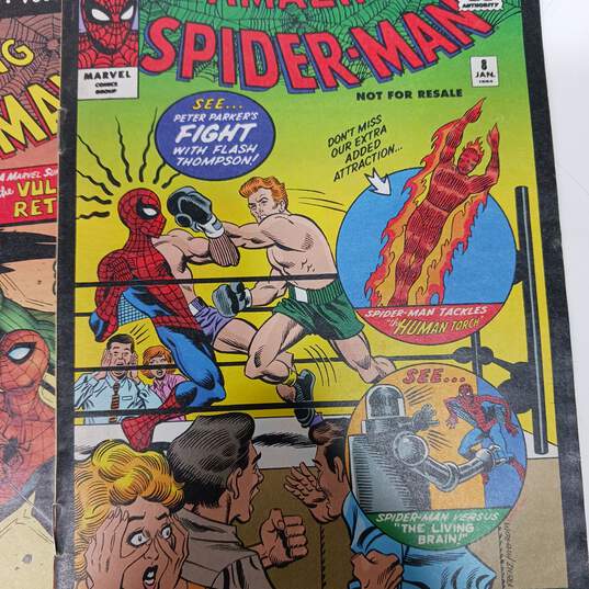 Bundle Of 10 Assorted Spiderman Comic Books image number 2