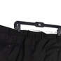 NWT Mens Black Flat Front Pockets Raw Edge Hem Straight Leg Chino Pants 42 image number 4