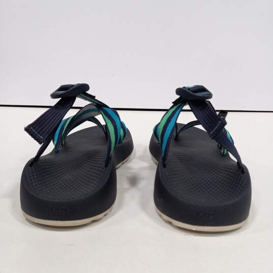 Chaco Blue, Green, Black Sandals Women's Size 6M image number 5