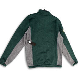 NWT Mens Green Mock Neck Green Bay Packers Full-Zip Sweater Size Medium alternative image