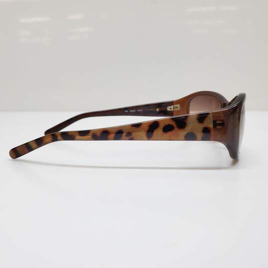 AUTHENTICATED KATE SPADE 'DEE/S' LEOPARD TEMPLE SUNGLASSES image number 4