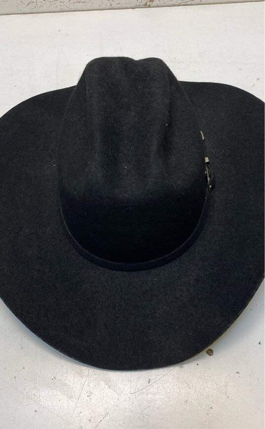 Diego's Black Western Cowboy Felt Hat - Size 10 image number 5