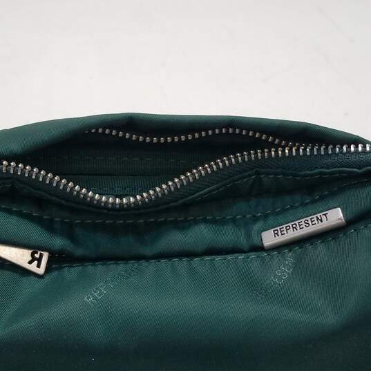 Represent Nylon Belt Bag Green image number 7