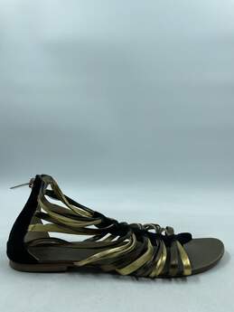 Authentic Jimmy Choo Gold Gladiator Sandal W 9.5