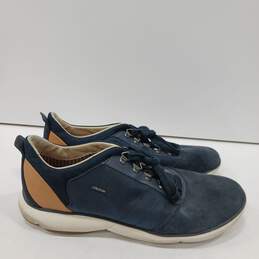 Men's Navy & Brown Geox Respira Shoes Size 10 alternative image
