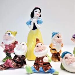 Disney's Snow White Seven Dwarfs Vintage Ceramic Figures alternative image